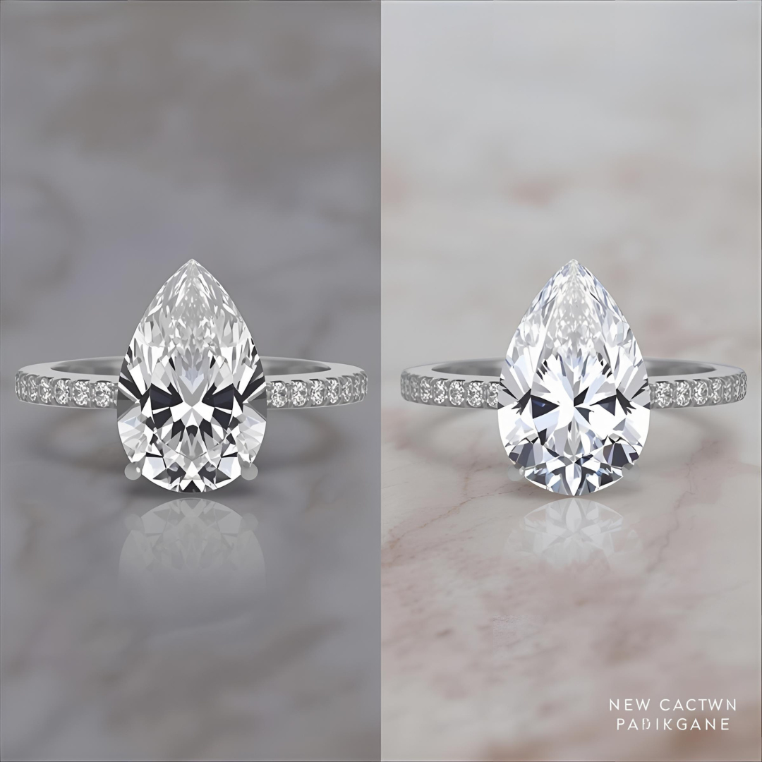 What Is The Difference Between A Pear And a Teardrop Engagement Ring
